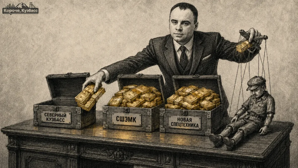 Вывод денег из «Северного Кузбасса» в «СШЭМК» и «Новую спецтехнику»